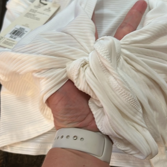 Calia Crop Wrap & Tie Tank - Picture 4 of 6